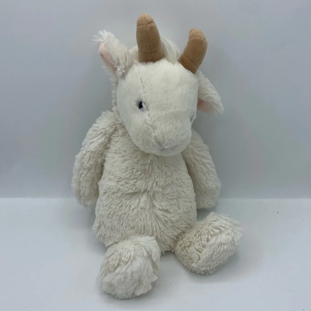 Jellycat‎ Bashful Goat Medium Retired Rare HTF